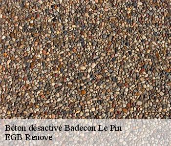 Béton désactivé  badecon-le-pin-36200 EGB Renove