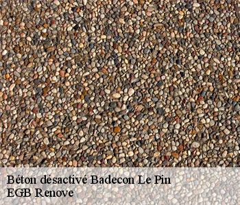 Béton désactivé badecon-le-pin-36200 EGB Renove