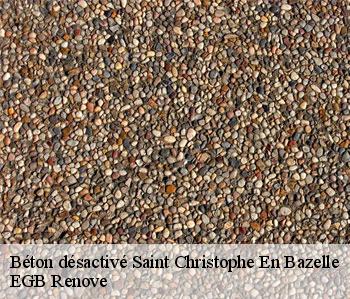 Béton désactivé  saint-christophe-en-bazelle-36210 EGB Renove