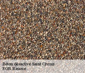 Béton désactivé saint-civran-36170 EGB Renove