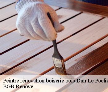 Peintre rénovation boiserie bois  dun-le-poelier-36210 EGB Renove