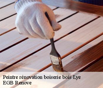 Peintre rénovation boiserie bois  lye-36600 EGB Renove