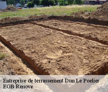 Entreprise de terrassement dun-le-poelier-36210 EGB Renove