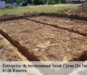 Entreprise de terrassement  saint-cyran-du-jambot-36700 EGB Renove