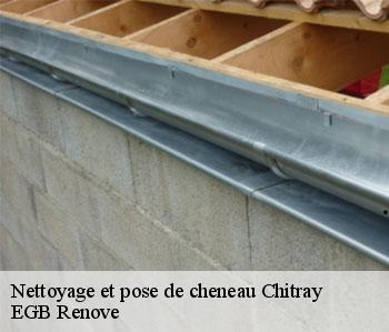 Nettoyage et pose de cheneau  chitray-36800 EGB Renove