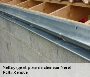 Nettoyage et pose de cheneau  neret-36400 EGB Renove