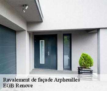 Ravalement de façade  arpheuilles-36700 EGB Renove