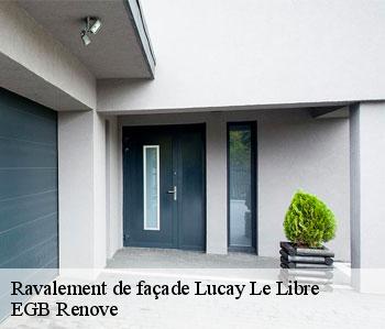 Ravalement de façade lucay-le-libre-36150 EGB Renove