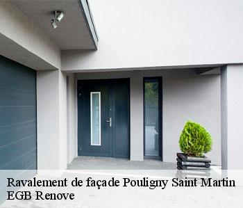 Ravalement de façade  pouligny-saint-martin-36160 EGB Renove