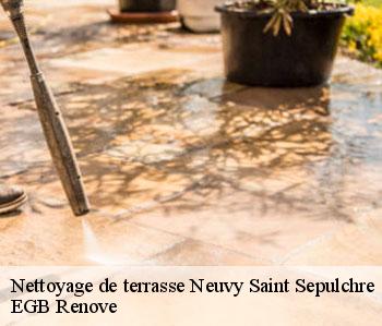 Nettoyage de terrasse  neuvy-saint-sepulchre-36230 EGB Renove