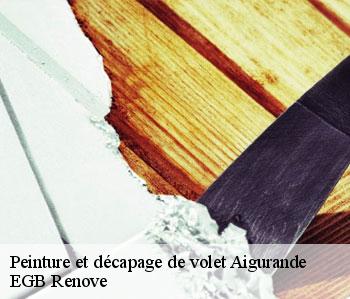 Peinture et décapage de volet  aigurande-36140 EGB Renove