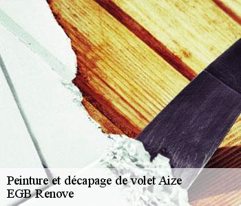 Peinture et décapage de volet  aize-36150 EGB Renove