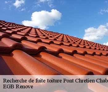 Recherche de fuite toiture  pont-chretien-chabenet-36800 EGB Renove